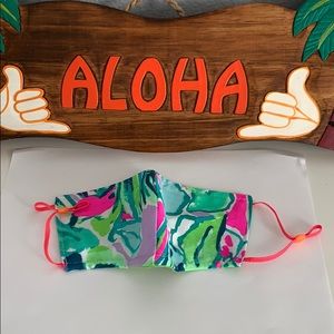 COPY - Lilly Pulitzer face mask